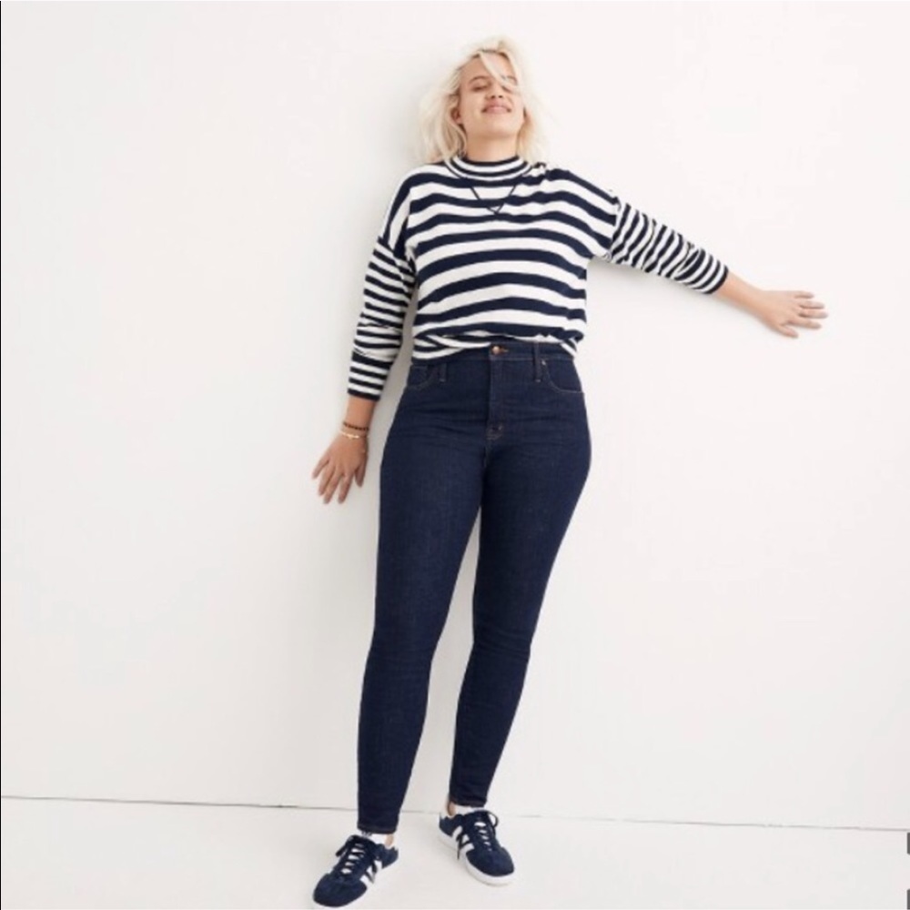 Madewell Curvy Jeans in Lucille Wash